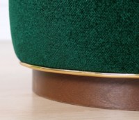 Пуф Atelier Del Sofa Zeone Dark Green фото №2 — интернет-магазин Desire.md