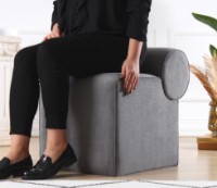 Fotoliu moale Atelier Del Sofa Linburg Grey imaginea #2 — magazin online Desire.md