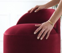 Fotoliu moale Atelier Del Sofa Dover Claret Red imaginea #4 — magazin online Desire.md