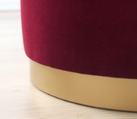 Fotoliu moale Atelier Del Sofa Dover Claret Red imaginea #5 — magazin online Desire.md