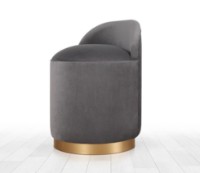 Пуф Atelier Del Sofa Dover Dark Grey фото №2 — интернет-магазин Desire.md