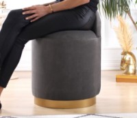 Пуф Atelier Del Sofa Dover Dark Grey фото №3 — интернет-магазин Desire.md