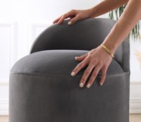 Пуф Atelier Del Sofa Dover Dark Grey фото №4 — интернет-магазин Desire.md