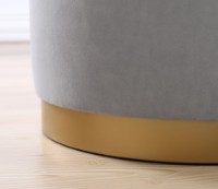 Пуф Atelier Del Sofa Dover Light Grey фото №5 — интернет-магазин Desire.md
