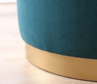Пуф Atelier Del Sofa Dover Petrol Green фото №5 — интернет-магазин Desire.md