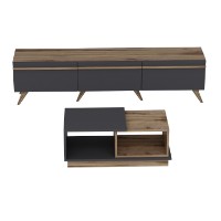 Set de mobilier pentru living Hanah Home Amsterdam imaginea #6 — magazin online Desire.md