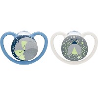 Suzeta Nuby Space 6-18m 2pcs 