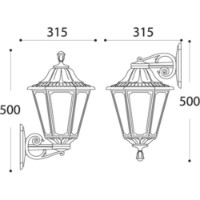 Aplică exterior Fumagalli E26131000AXE27 imaginea #3 — magazin online Desire.md
