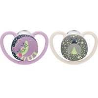 Suzeta NUK Happy Kids 0-6m 2pcs