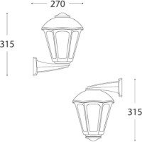 Aplică exterior Fumagalli H21240000WXE27 imaginea #3 — magazin online Desire.md