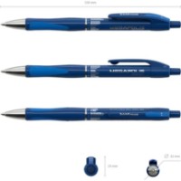 Шариковая ручка ErichKrause Megapolis Blue 0.7mm (31) фото №2 — интернет-магазин Desire.md