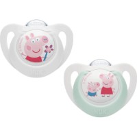 Suzeta NUK Peppa 6-18m 2pcs 