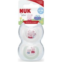 Suzeta NUK Peppa 6-18m 2pcs  imaginea #2 — magazin online Desire.md