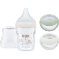 Biberon pentru bebeluș NUK Set Newborn 150 ml + Mommyfeel 0+m