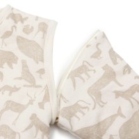 Sac de dormit pentru bebeluși Jollein Sleepy Animals Nougat 70cm (016-548-67044) imaginea #2 — magazin online Desire.md
