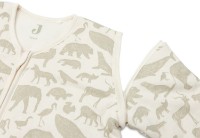 Sac de dormit pentru bebeluși Jollein Sleepy Animals Olive Green 70cm (016-548-67043) imaginea #4 — magazin online Desire.md