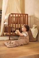 Sac de dormit pentru bebeluși Jollein Velvet Milky Coffee 70cm (065-548-68106) imaginea #4 — magazin online Desire.md