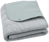 Plapumă pentru bebeluși Jollein Velvet Rib 75x100cm Sea Green (516-511-68113)