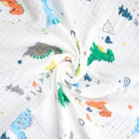 Plapumă pentru bebeluși Akuku Dinosaurs 110x105cm (A0685) imaginea #4 — magazin online Desire.md