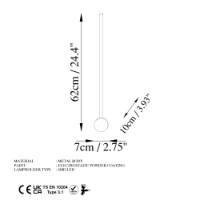 Candelabru de perete Opviq Sword 13482 imaginea #9 — magazin online Desire.md