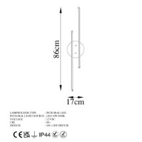 Candelabru de perete Opviq Umut 13299 imaginea #7 — magazin online Desire.md