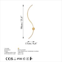 Candelabru de perete Opviq Uyan 13602 imaginea #6 — magazin online Desire.md