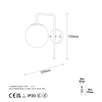 Candelabru de perete Opviq Viran 10945 imaginea #5 — magazin online Desire.md