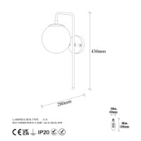 Candelabru de perete Opviq Viran 10925 imaginea #5 — magazin online Desire.md