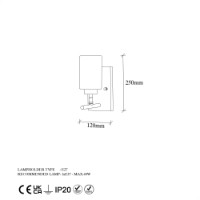 Candelabru de perete Opviq Yensuk 13120 imaginea #7 — magazin online Desire.md