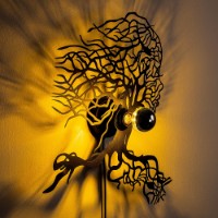 Candelabru de perete Opviq Tree Woman imaginea #5 — magazin online Desire.md