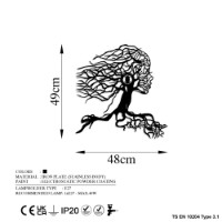 Candelabru de perete Opviq Tree Woman imaginea #8 — magazin online Desire.md