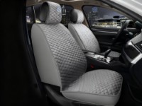Набор чехлов на сидения CarFasion Romb Front Grey