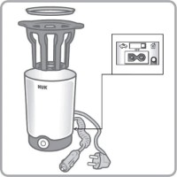 Încălzitor termic pentru biberoane NUK Thermo Express Plus imaginea #3 — magazin online Desire.md