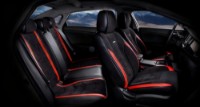 Набор чехлов на сидения CarFasion Smart 5D Plus Black/Red