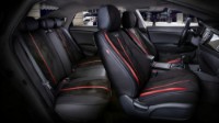Набор чехлов на сидения CarFasion Start 5D Plus Black/Red