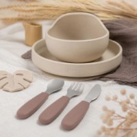 Set tacâmuri pentru copii Petite&Mars Take&Match Velvet Latte (727769) imaginea #2 — magazin online Desire.md