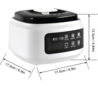 Incalzitor ceara Pro Wax 700 White/Black 450ml imaginea #4 — magazin online Desire.md