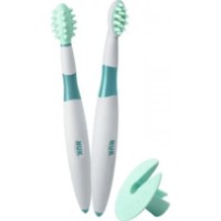 Комплект из массажных щеточек для десен NUK 6-15m 2pcs