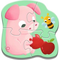 Puzzle Trefl 4in1 Baby Animals (36135) imaginea #3 — magazin online Desire.md