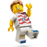 Set de construcție Lego Editions: 2026 U.S. Soccer National Team Jersey (43033) imaginea #5 — magazin online Desire.md