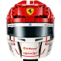 Set de construcție Lego Editions: Scuderia Ferrari HP Charles Leclerc Helmet (43014) imaginea #4 — magazin online Desire.md