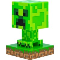 Lampă de veghe Paladone Minecraft Creeper Icon Light V2 (PP6593MCFV2)