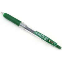 Pix cu gel Zebra Sarasa Clip Dark Green (57658) imaginea #2 — magazin online Desire.md