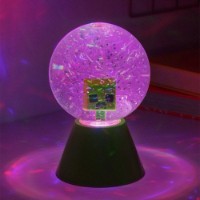 Lampă de veghe Paladone Minecraft LED Glitter Ball (PP14330MCF) imaginea #4 — magazin online Desire.md