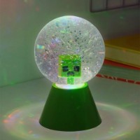 Lampă de veghe Paladone Minecraft LED Glitter Ball (PP14330MCF) imaginea #5 — magazin online Desire.md
