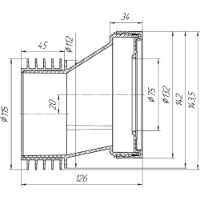 Гофра для унитаза Aniplast W0220 фото №2 — интернет-магазин Desire.md