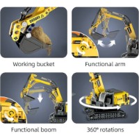 Set de construcție CaDa Excavator 467pcs imaginea #2 — magazin online Desire.md
