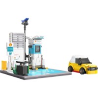 Set de construcție CaDa Shell Charging Station (C66029W) imaginea #3 — magazin online Desire.md