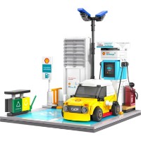Set de construcție CaDa Shell Charging Station (C66029W)