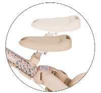 Bicicletă copii Petite&Mars Turbo Limited Edition 5in1 Pink Meadow (613364) imaginea #9 — magazin online Desire.md